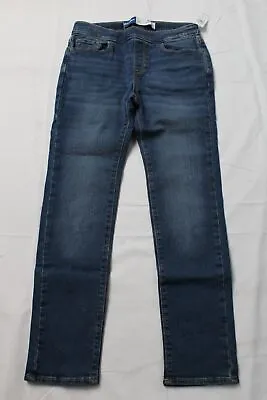 Old Navy Girl's Wow Skinny Pull On Jeans JC3 Medium Wash Large (10-12) NWT • $9.59