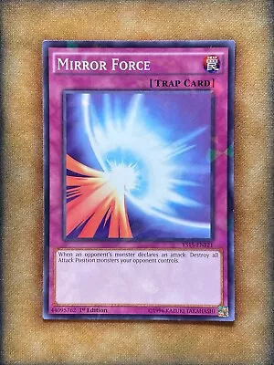 Yugioh Mirror Force YS15-ENF21 Shatterfoil Common 1st Ed LP • $1.94