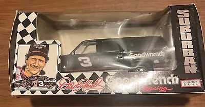 $20 • Buy Dale Earnhardt Sr #3 Gm Goodwrench 1:25 Brookfield Chevrolet Suburban Bank 1992