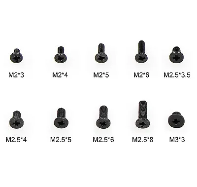 £2.75 • Buy M2 X 3mm Flat Headed Machine Screws (10)