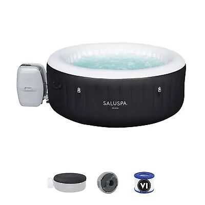 $190.47 • Buy Bestway SaluSpa 4-Person Round Inflatable Hot Tub Spa With Pump (For Parts)