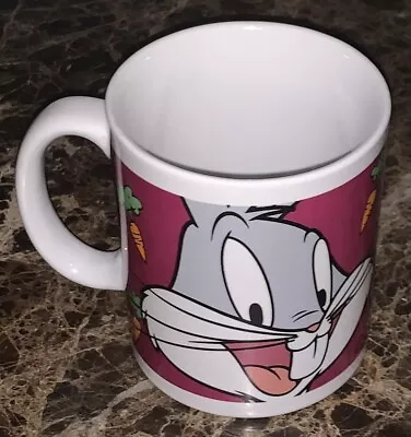 Vintage 1998 Looney Tunes Bugs Bunny Coffee Mug By Gibson 90s Cartoon • $24.99