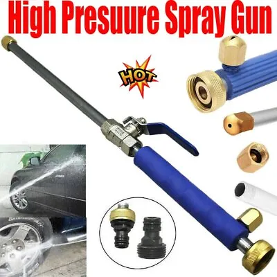 2-in-1 High Pressure Power Washer Water Spray Hydro Jet Gun Nozzle Car Cleani#T • $17.75