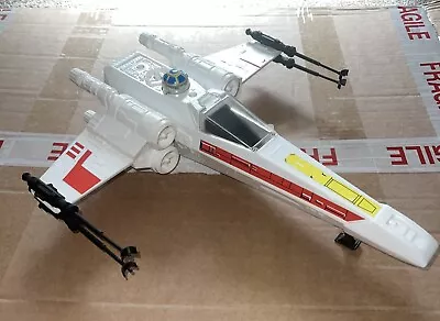 Vintage Star Wars X-Wing Fighter With Working Wings - Please Read Description. • £19