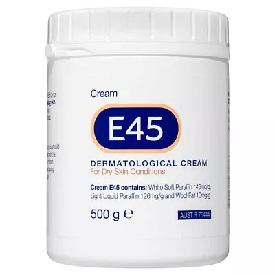 E45 Dermatological Cream 500g • $26.15