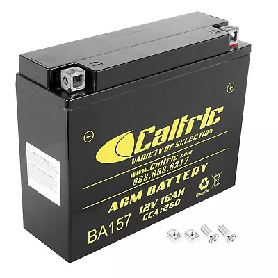 AGM Battery For Yamaha Virago 750 XV750 1981-1983 1988-1994 • $67.35