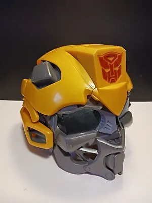$19.98 • Buy Transformers Bumblebee Talking Voice Changer Helmet Mask 2008 Hasbro