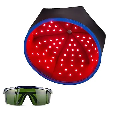 660nm And 850nm Infrared Red Light Therapy Cap Hat For Hair Regrowth Treatment • £86.40