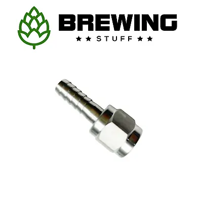 Swivel Nut And Barb For MFL Keg Disconnect - FFL Corny Home Brew Bar 1/4  Barbed • £5.25