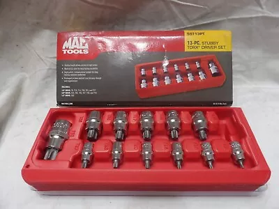 Mac 13m Pc. Stubby Torx Driver Set SST13PT (T30 Is Missing) • $74.99