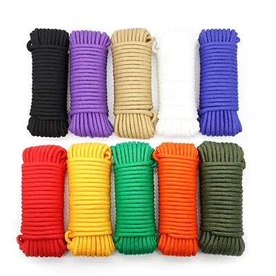 Washing Clothes Line Rope Pulley Polyrope Camping DIY Fishing Boat Climbing Rest • $5.93