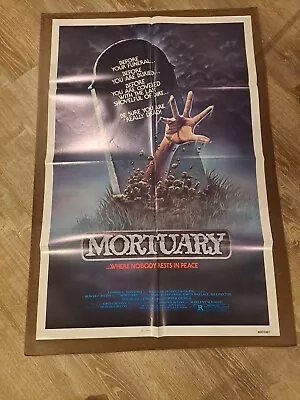 Mortuary (1983) Original One-sheet Poster Bill Paxton 27x41 HORROR  • $35