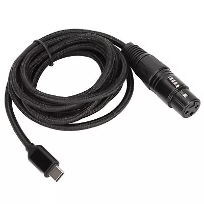 USB C To XLR Female Cable Low Noise HIFI Plug And Play Microphone Cable • $11.71