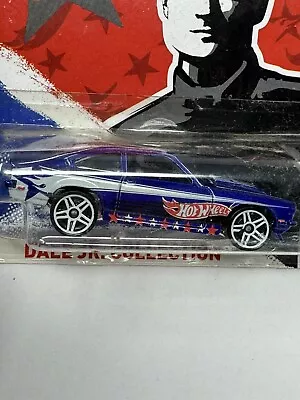 Hot Wheels Dale Jr. Collection Blue Custom V-8 Chevy Vega 3/12 A1 • $8.99