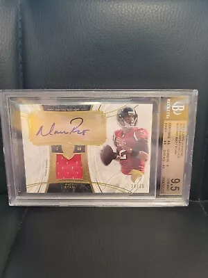 2013 Topps Supreme Matt Ryan Autograph Relic Beckett 9.5/ 10 Auto /30 Falcons  • $125