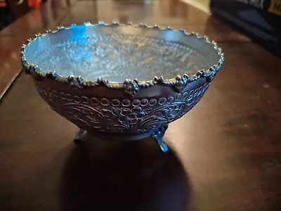 Vintage Sterling Silver Footed Candy Nut Dish Antique Bowl • $125