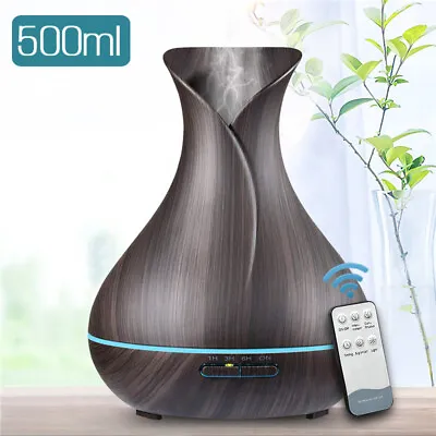 $23.05 • Buy Aroma Diffuser Aromatherapy Ultrasonic Air Mist Humidifier Purifier LED Electric