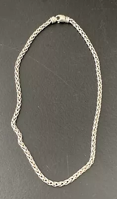 David Yurman Sterling Silver 16in Wheat Chain Necklace! 4mm • $265