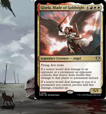 Gisela Blade Of Goldnight Boros ANGELS Commander Deck Magic MTG Ready-to-Play • $149.99