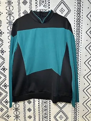 Vintage Star Trek Costume Halloween Cosermart Shirt Teal Blue - Spock Men’s XXL • $30