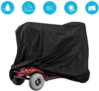 75  Mobility Scooter Storage Cover Waterproof Wheelchair Sun Rain Snow Protector • $16.62