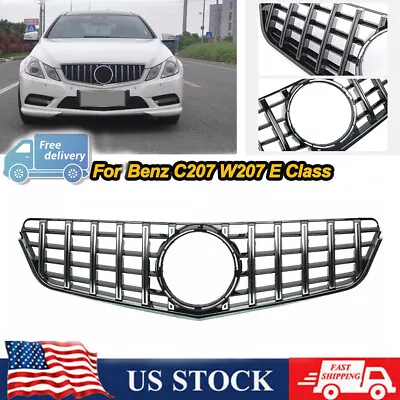 GT Front Grill Grille For Benz W207 C207 E Class E350 E550 Coupe 2010-2013 • $63.01