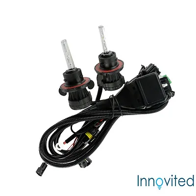 Innovited 55W HID H13 9008 8000K Bi Xenon Hi/Lo Replacement Bulbs With Harness • $21.24