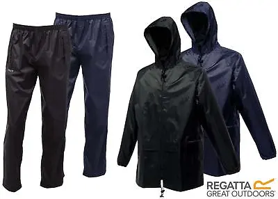 £24.95 • Buy Unisex Regatta Stormbreak Adults Waterproof Rain Suit | Jacket & Trouser Set