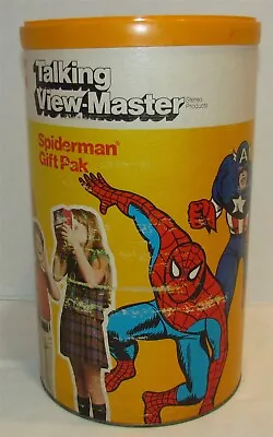 1976 GAF Talking View-Master Spider-Man Gift Pak NEW OLD STOCK Marvelmania • $99