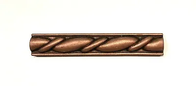 1x6 Roman Rope Metallic Victorian Bronze Resin Listello Border Backsplash Tile • $8.99