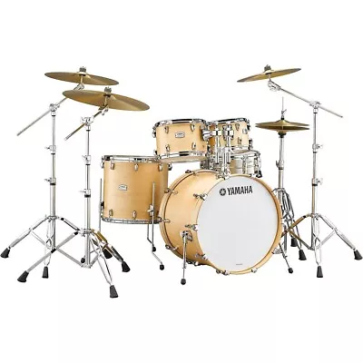 Yamaha Tour Custom Maple 4-Piece Shell Pack W/ 22in Bass Drum Butterscotch Satin • $1359.99