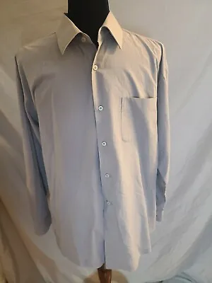 English Laundry John Lennon LARGE 16 32/33 Button Down Dress Shirt Gray • $6