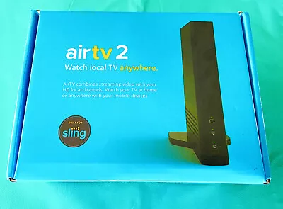 NEW AirTV 2 Dual Tuner Local HD Channel Streamer Sling Ready Wi-Fi P/N 216168 • $80.50