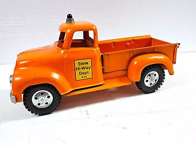 Vintage 1956 Tonka State Hi Way Dept 975 Pick Up Truck Pressed Steel. Extra Fine • $128.50