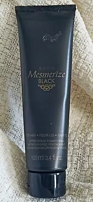 Avon Mesmerize Black For Him After Shave Conditioner 3.4 Fl Oz  • $12