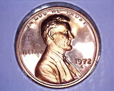 1972 S Proof Lincoln Cent #46 • $0.99