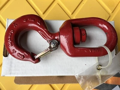 $100 • Buy NEW *MADE IN USA* Crosby 2 Ton Swivel Hoist Hook S-3322B 1028609