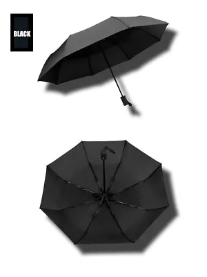 Automatic Umbrella Anti-UV Sun/Rain Windproof 3 Folding Compact Umbrella • $12.95