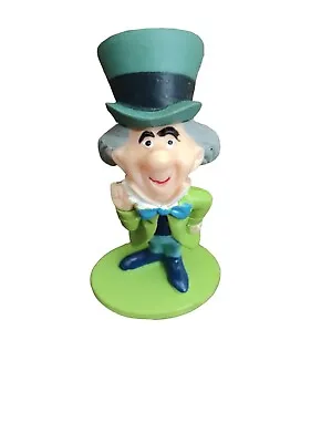 Disney Alice In Wonderland Mad Hatter 2.5  6 Cm Figure Doll Toy Cake Topper • £11.48