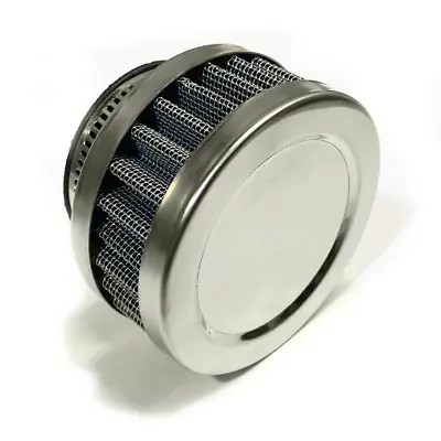 CHROME 44mm AIR FILTER FOR GY6 150cc SCOOTER ATV MOPED (TYPE 1)  • $4.95