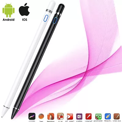 Universal Active Stylus Pen Pencil For Apple IPad IPhone Android Samsung Tablet • £11.66