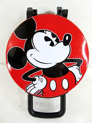 Mickey Mouse Pancake Waffle Iron Maker Non Stick DCM-12 Red Excellent Condition • $7.95