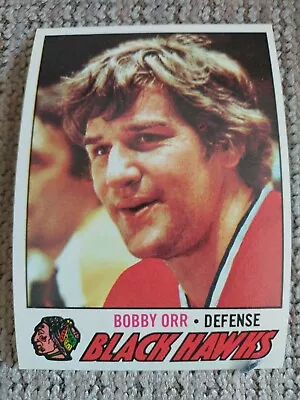 1977-78 Topps Bobby Orr #251 Chicago Blackhawks • $8.99