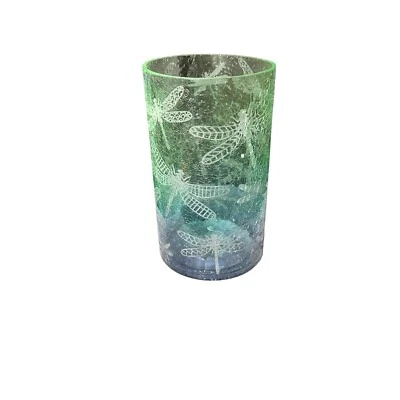 $59.95 • Buy Yankee Candle 1515551 Sandblast Crackle Dragonfly Large Jar Candle Holder