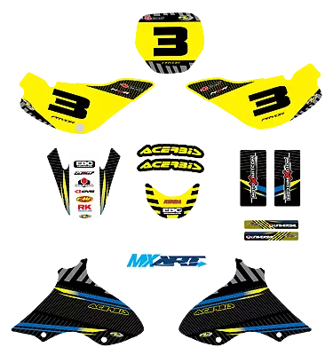 $179.90 • Buy Full Custom Graphics Kit FACTORY STYLE Suzuki JR 80  All Years Stickers Decals
