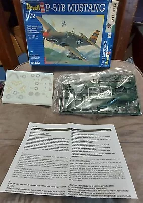 Revell 1/72 US  P51-B Mustang World War 2 Military Aircraft • $10
