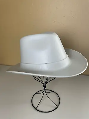 Vulcan White Cowboy Hat Hardhat ANSI Safety Standards Oilfield Drilling • $25