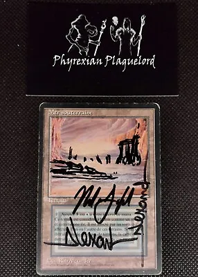 1994 MTG Underground Sea *Signed By Garfield And Alexander Alter* FBB French • $1599.35