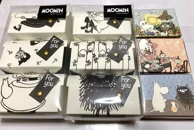 Moomin Case Box Snufkin Hattifattener Stinky Little My Indigo Anime Goods Lot • $79.98