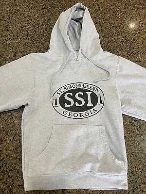 St.Simons Island Georgia TCX Apparel Women’s Gray Pullover Hoodie Size Small • $8.99